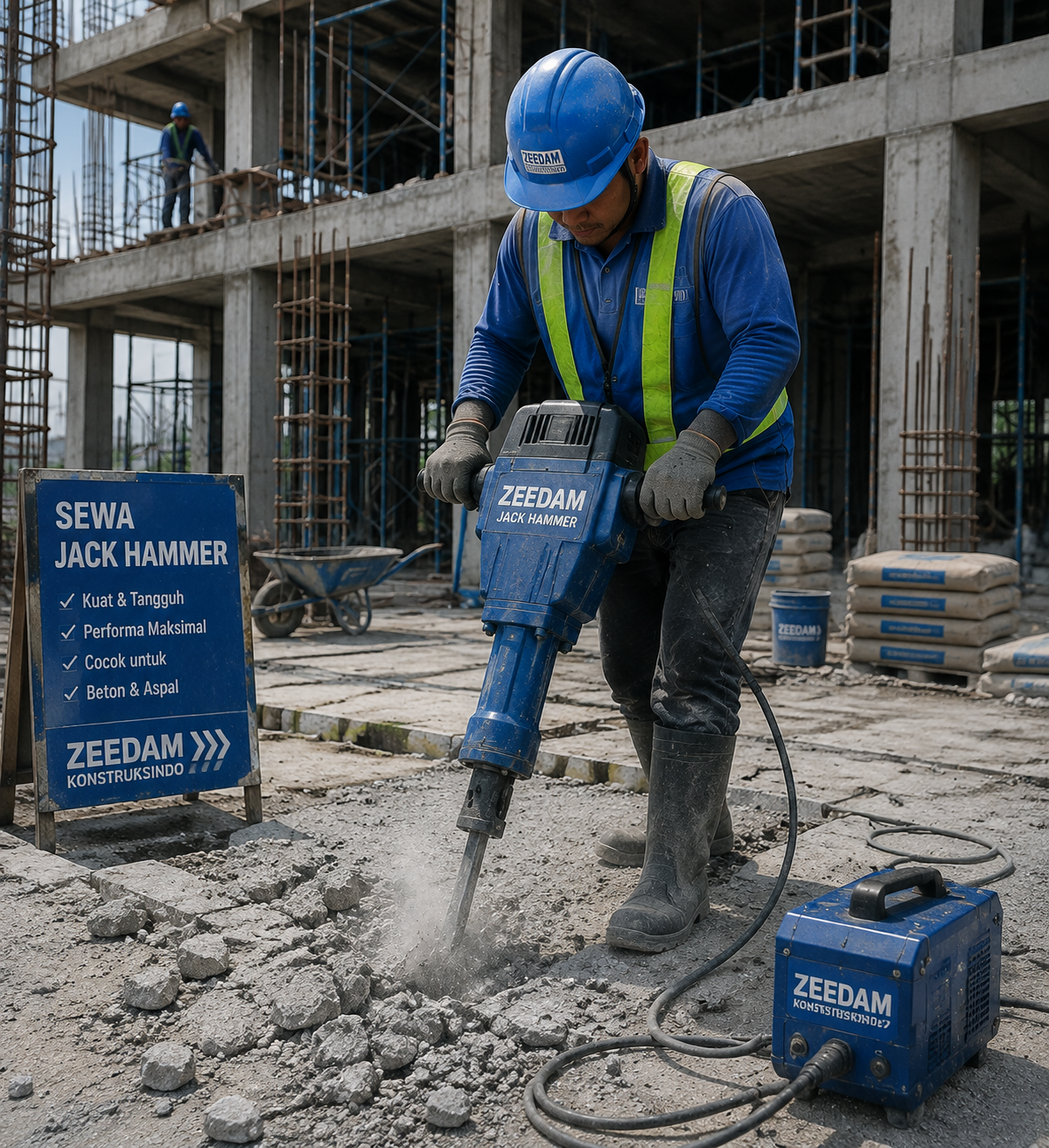 Dokumentasi jack hammer